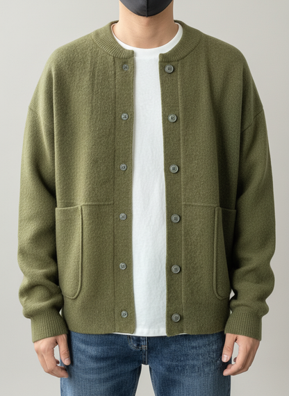 Classic Fit Mens Crew Neck Pullover Sweater