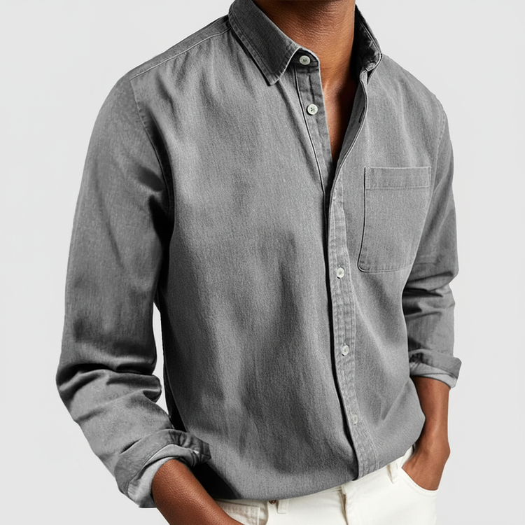 Classic Fit Mens Long Sleeve Dress Shirt