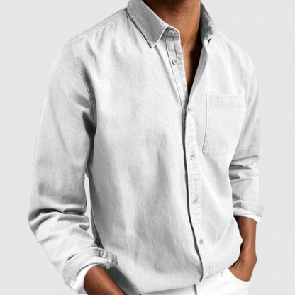 Classic Fit Mens Long Sleeve Dress Shirt