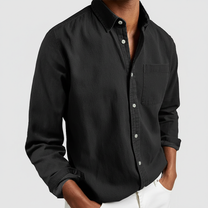 Classic Fit Mens Long Sleeve Dress Shirt
