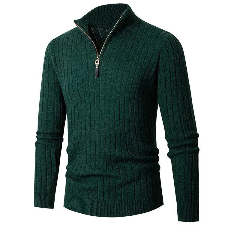 Warm Crew Neck Men's Winter Sweater