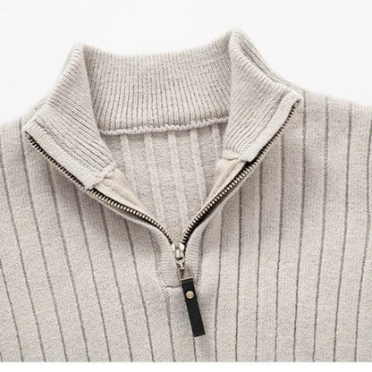 Warm Crew Neck Men's Winter Sweater