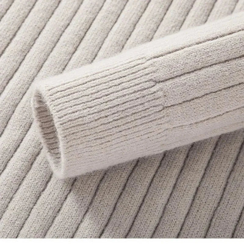Warm Crew Neck Men's Winter Sweater