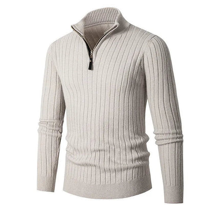 Warm Crew Neck Men's Winter Sweater