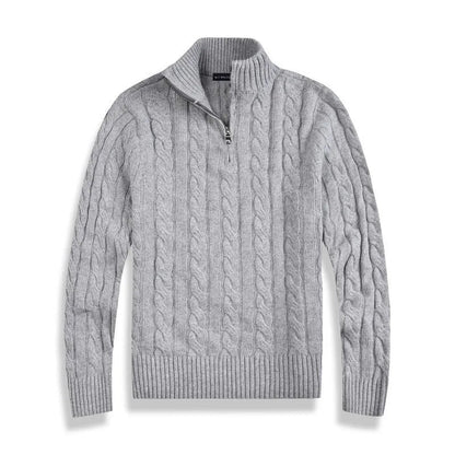 Classic Wool Crew Neck Winter Sweater