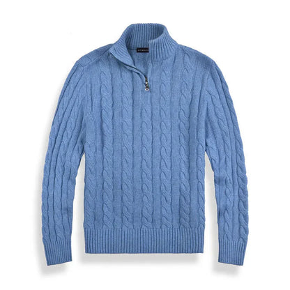 Classic Wool Crew Neck Winter Sweater