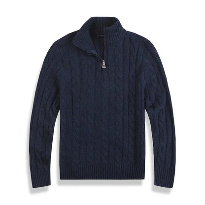 Classic Wool Crew Neck Winter Sweater