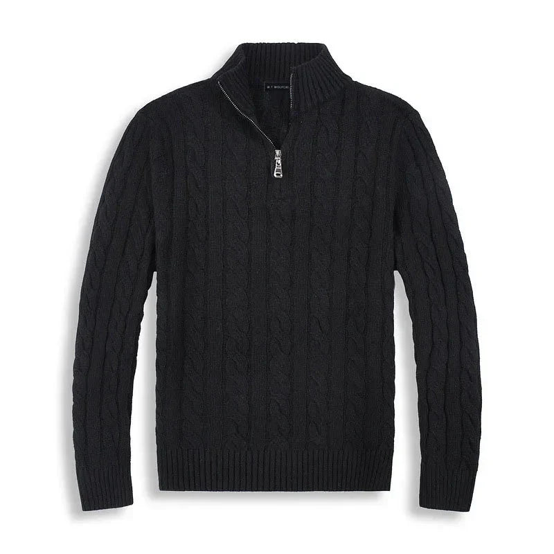 Classic Wool Crew Neck Winter Sweater