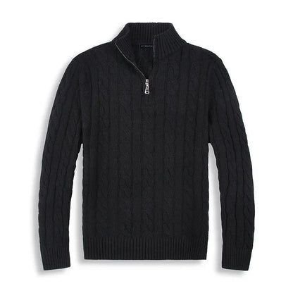Classic Wool Crew Neck Winter Sweater