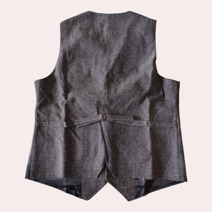 Relaxed Fit Blue Jean Vest