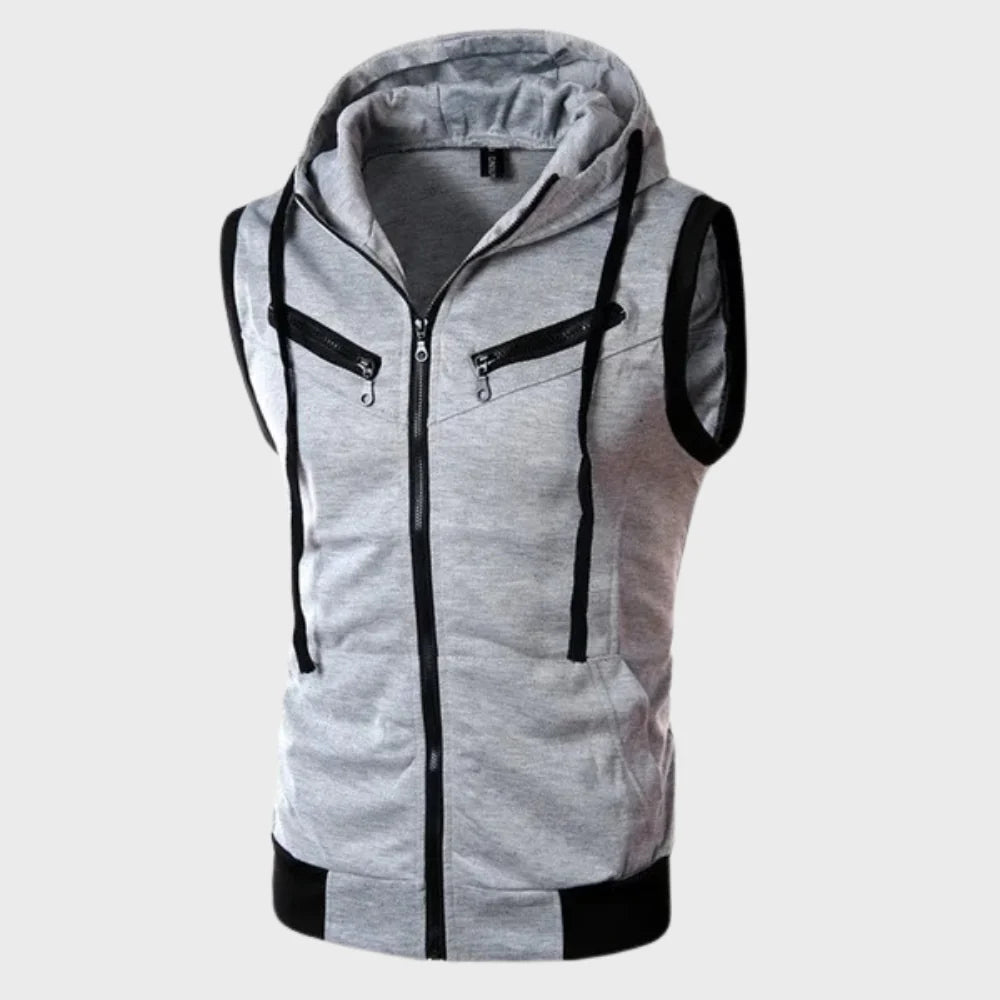 Men's Lightweight Zip Up Vest - Olytrend