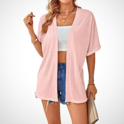 Fashionable Lightweight Short Sleeve Sweater