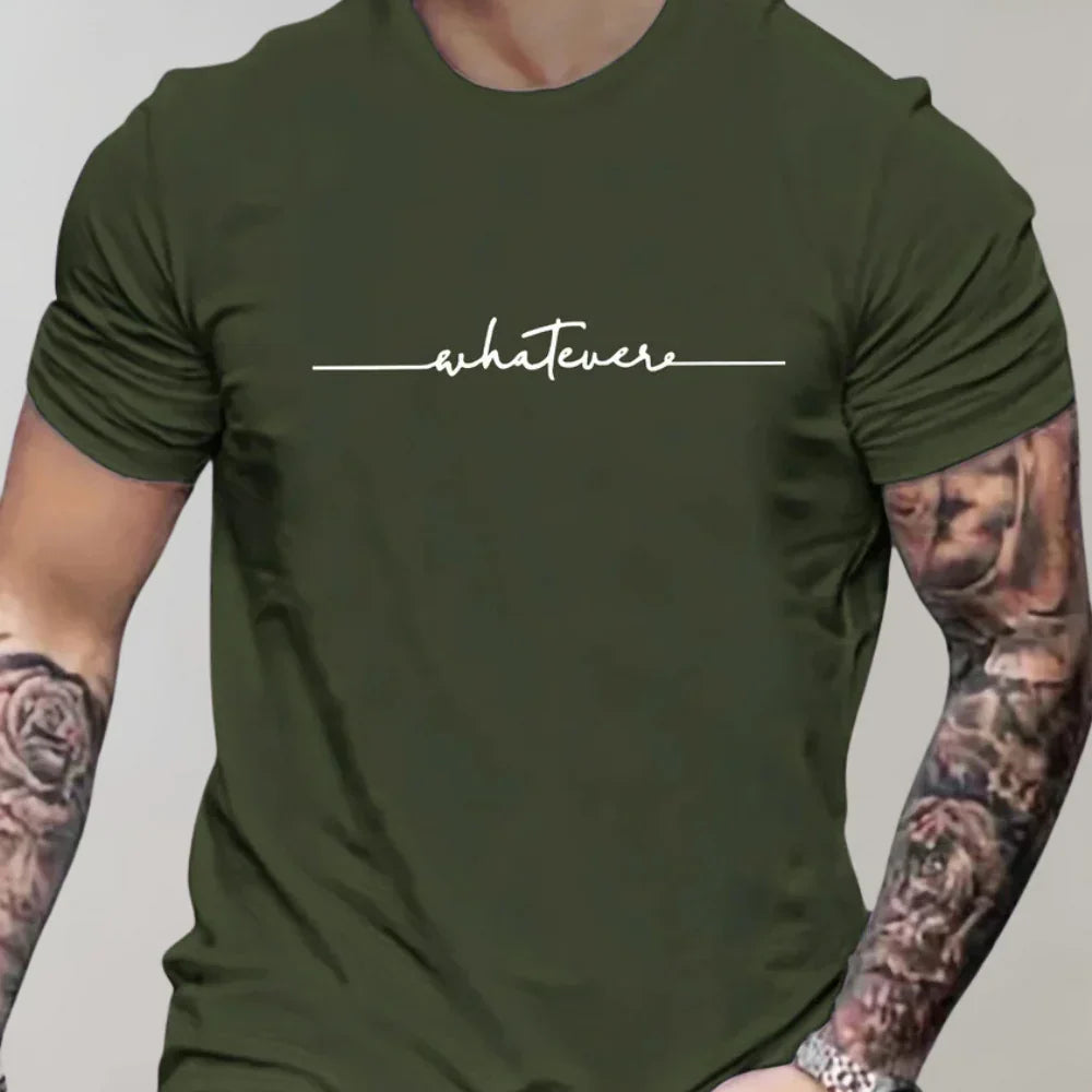 Classic Crew Neck Graphic Tee