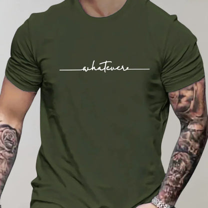 Classic Crew Neck Graphic Tee