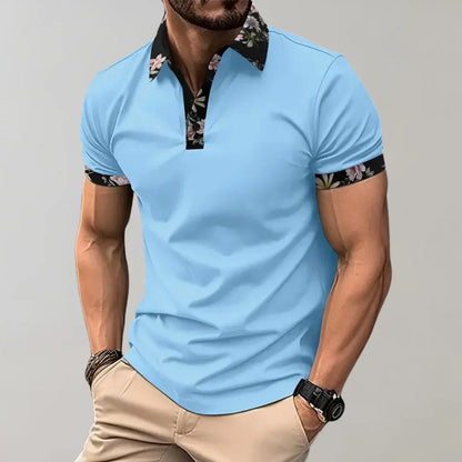 Comfortable Casual Short Sleeve Polo Shirt
