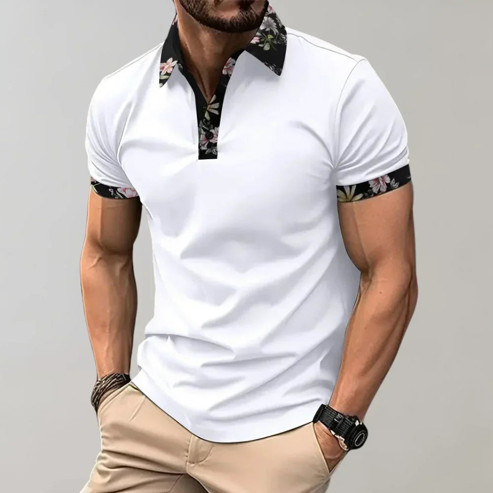 Comfortable Casual Short Sleeve Polo Shirt