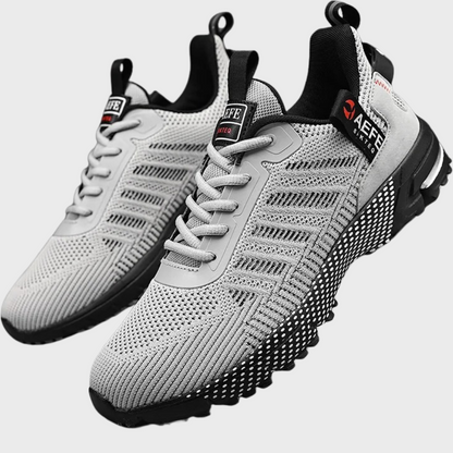 Men's Athletic Shoes - Lightweight Mesh - Cushioned Running Trainers