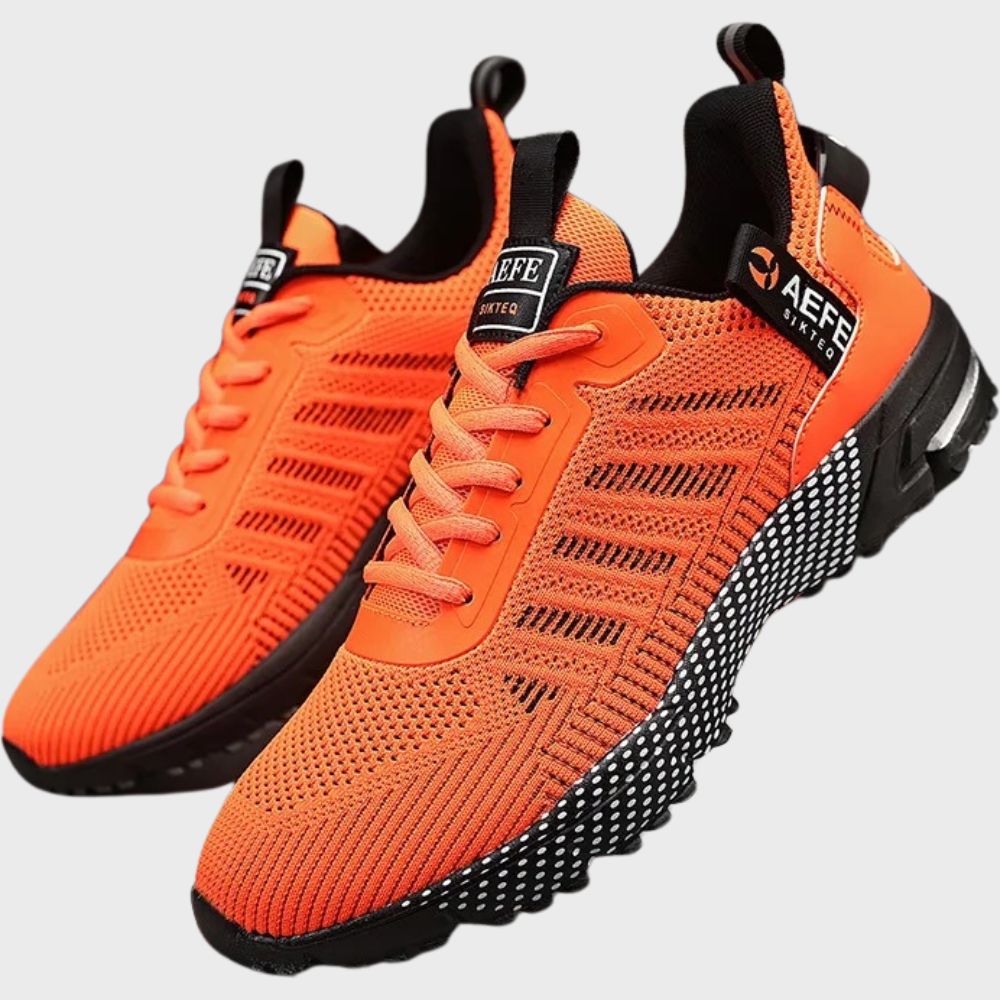 Men's Athletic Shoes - Lightweight Mesh - Cushioned Running Trainers