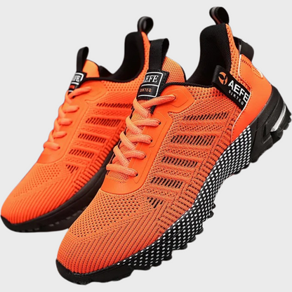 Men's Athletic Shoes - Lightweight Mesh - Cushioned Running Trainers