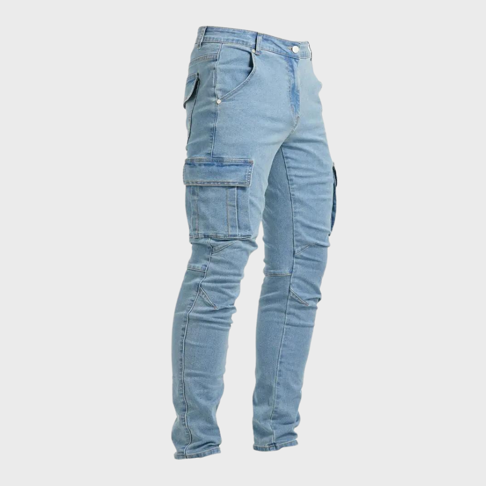 Relaxed Fit Cargo Trousers for Men