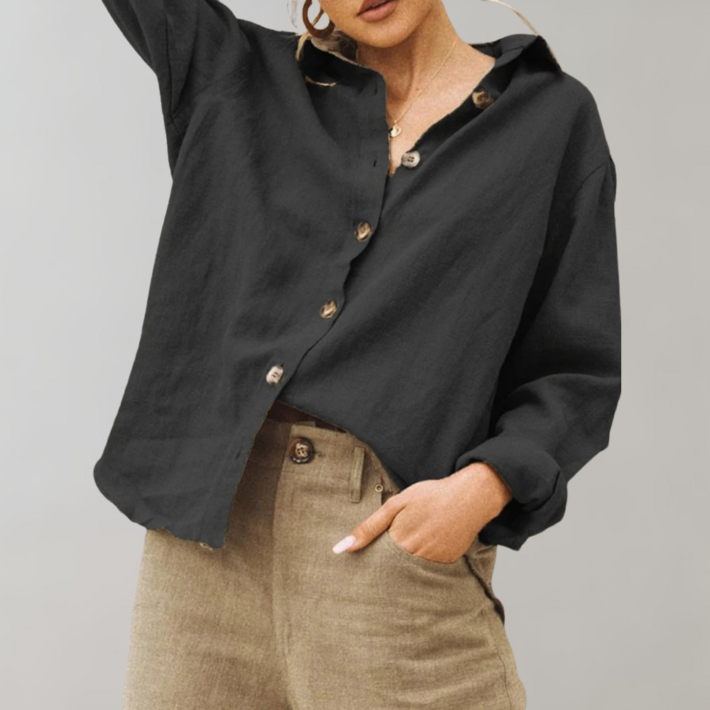 Classic Cotton Women's Shirt - Olytrend