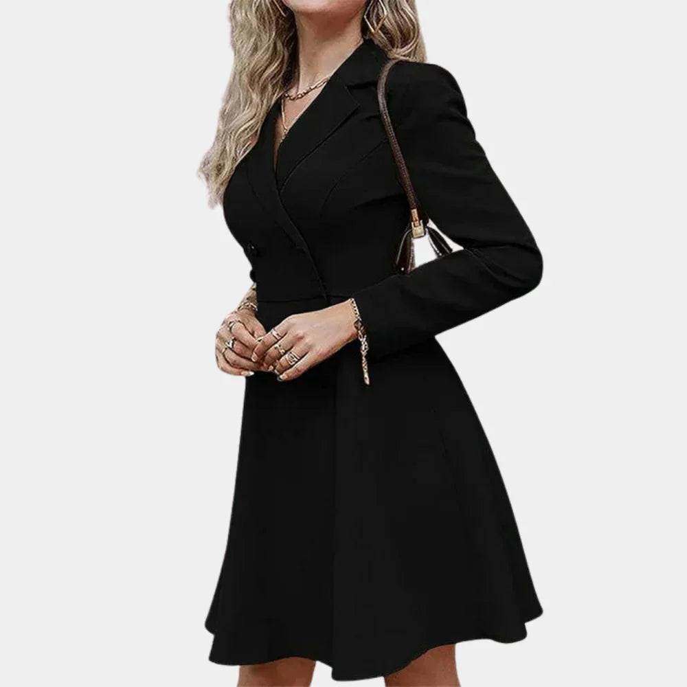 Warm Chic A-Line Winter Coat for Ladies - Olytrend