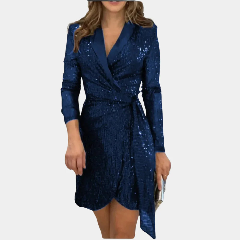 Elegant Women's Blazer Dress for Formal Occasions - Olytrend