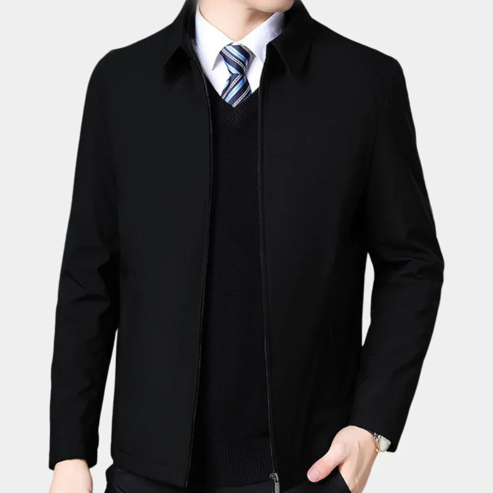 Men's Casual Zip Up Winter Coat - Olytrend