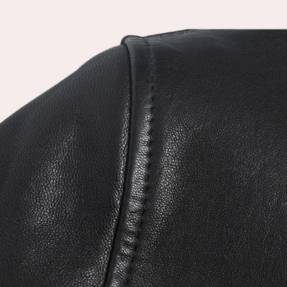 Classic Brown Biker Jacket