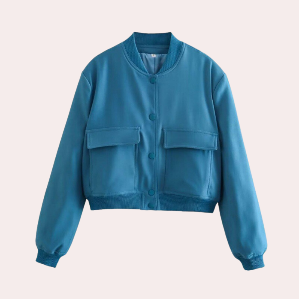 Women's Lightweight Quilted Bomber Jacket