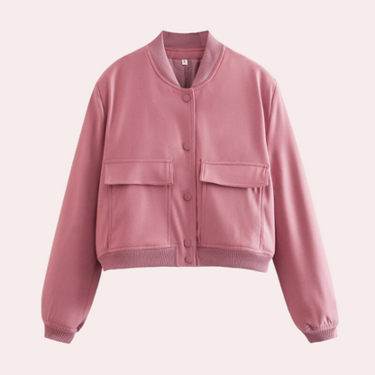 Women's Lightweight Quilted Bomber Jacket