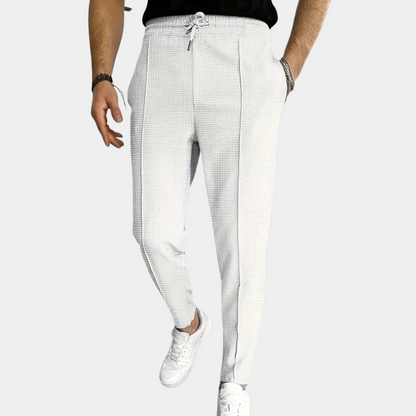 Slim Fit Men's Jogger Pants Lightweight Elastic Waist