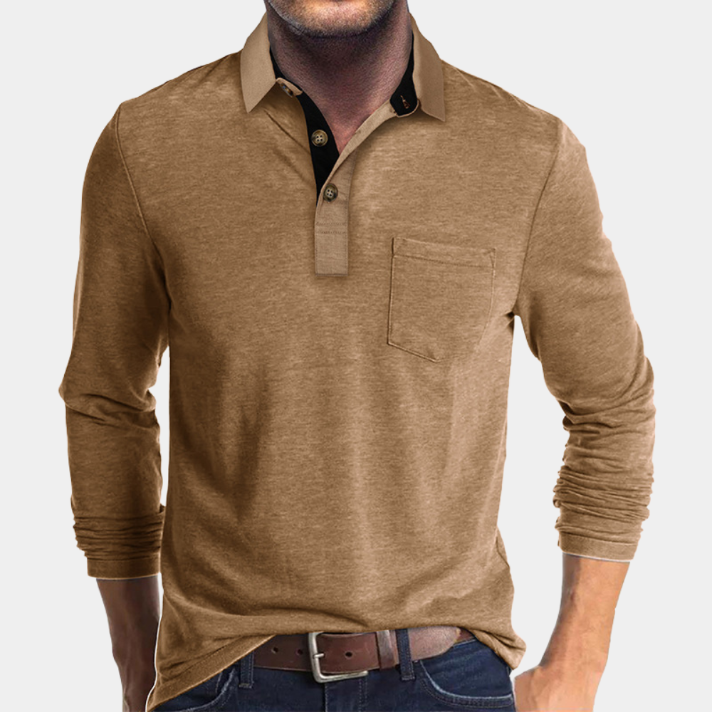 Classic Casual Mens Polo Tee - Olytrend