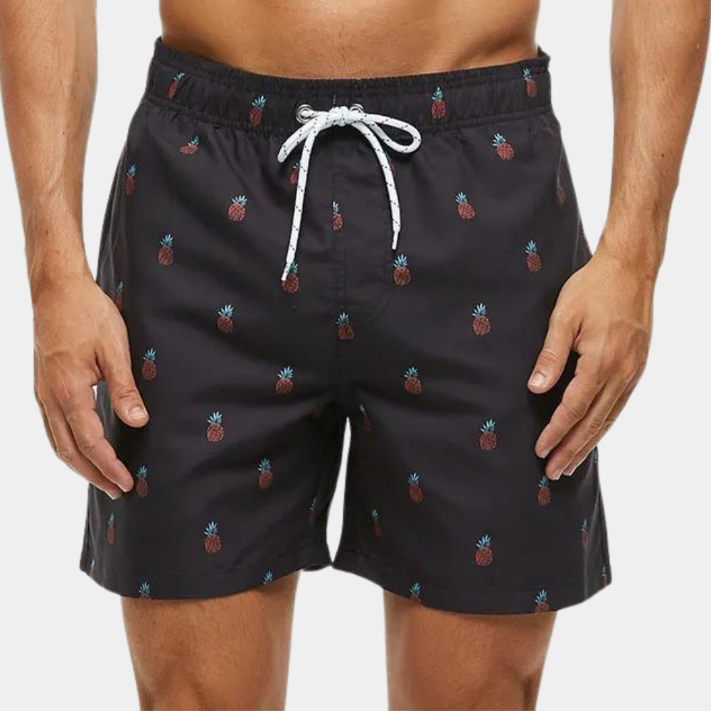 Comfortable Casual Mid Length Mens Shorts - Nocini