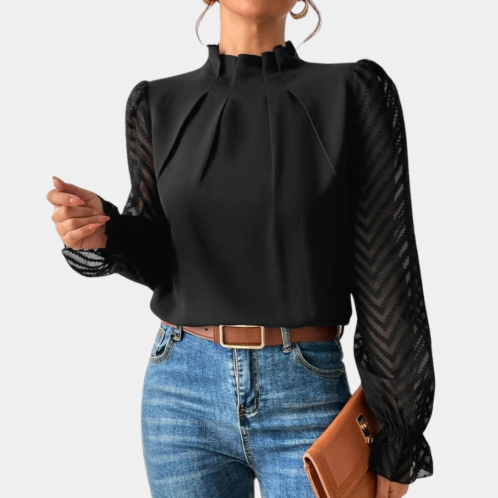 Lightweight See Through Blouse