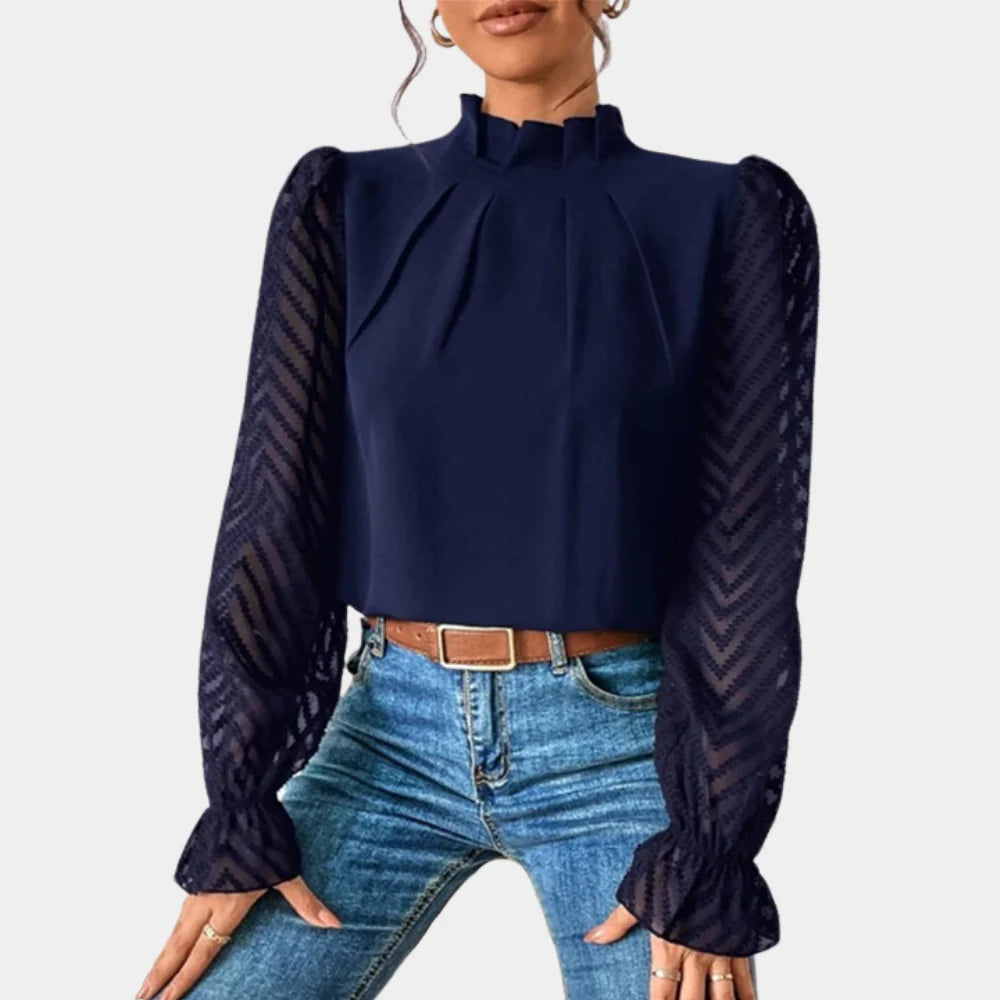 Stylish Ladies Long Sleeve Blouse