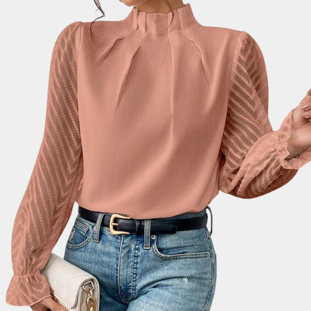 Lightweight See Through Blouse