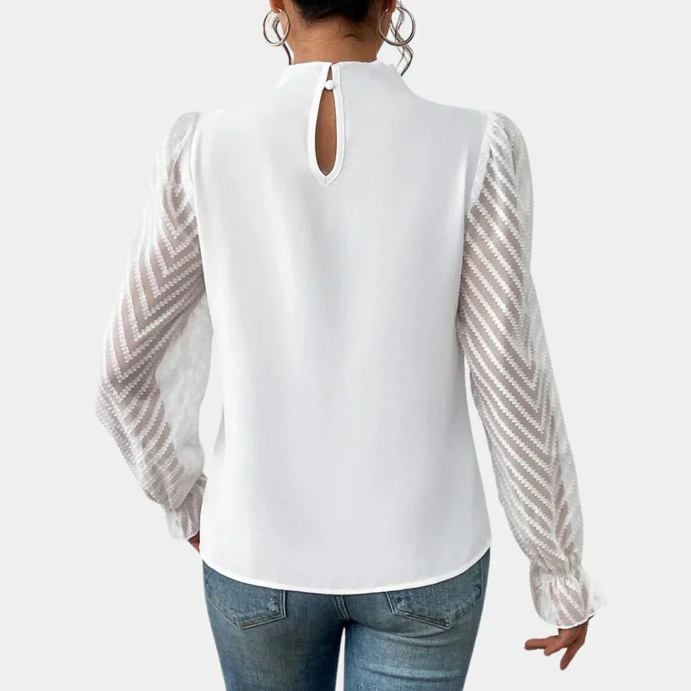 Stylish Women's Long Sleeve Blouse