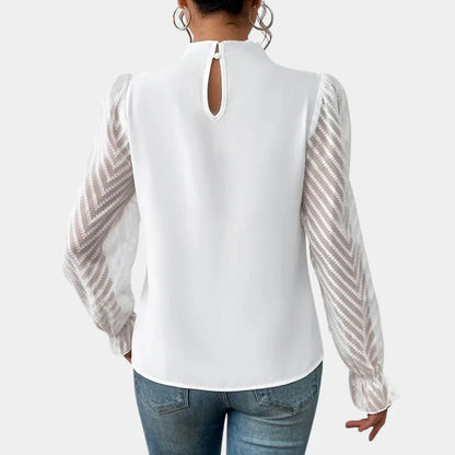 Stylish Women's Long Sleeve Blouse