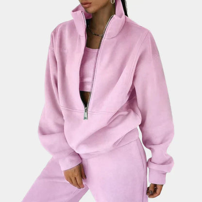 Soft Women's Zip Up Hoodie Jacket