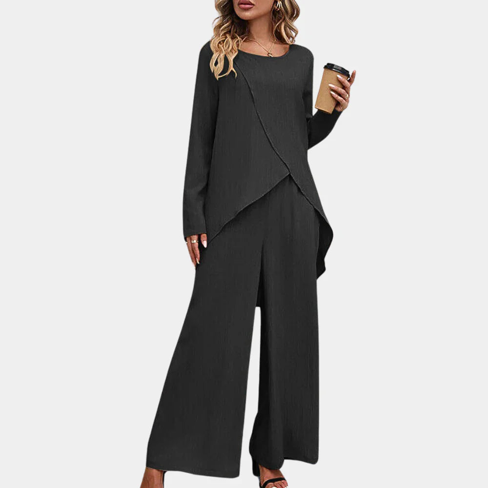 Classic 2pc Ladies Business Pantsuit Set
