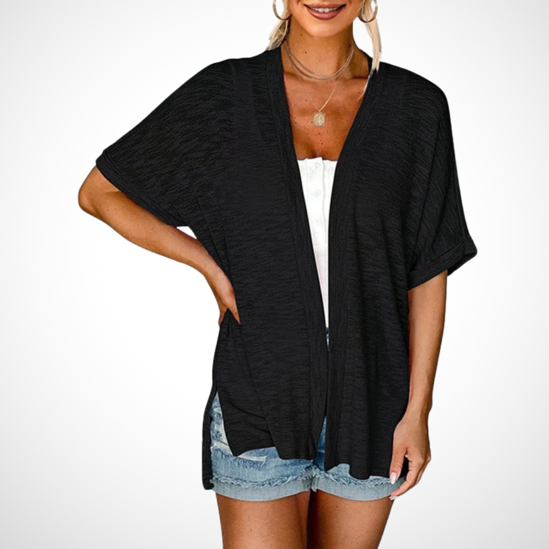 Fashionable Lightweight Short Sleeve Sweater