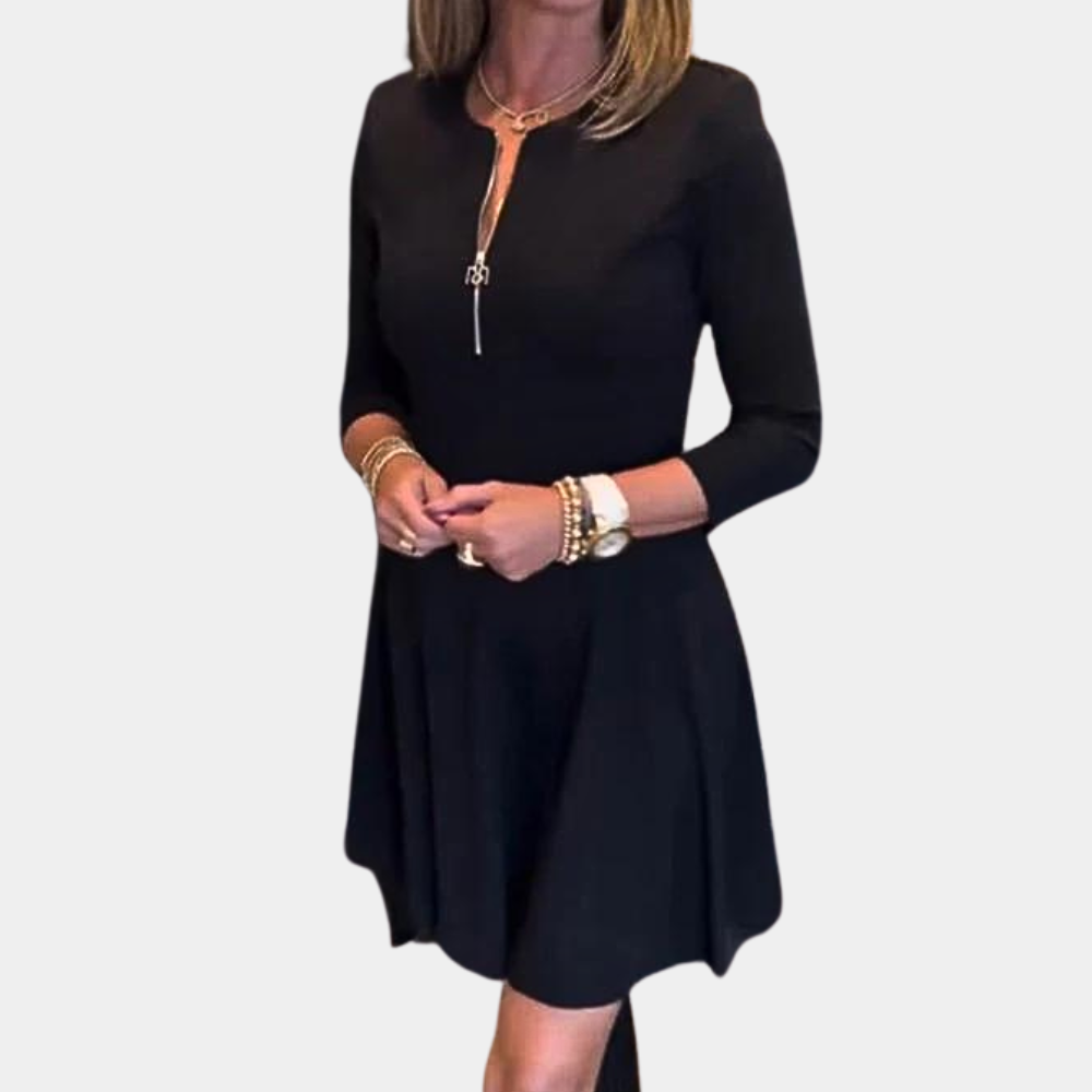 Casual Knee Length Women's A Line Dress