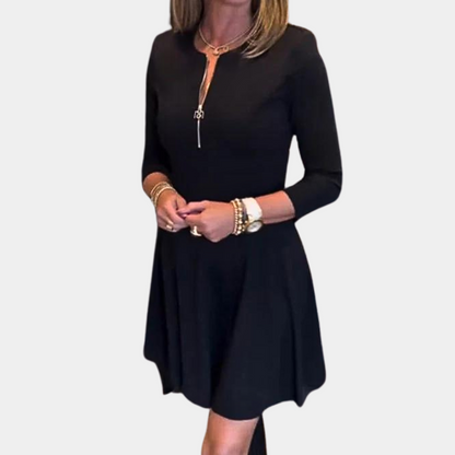 Casual Knee Length Women's A Line Dress