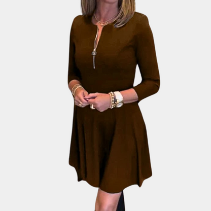 Casual Knee Length Women's A Line Dress