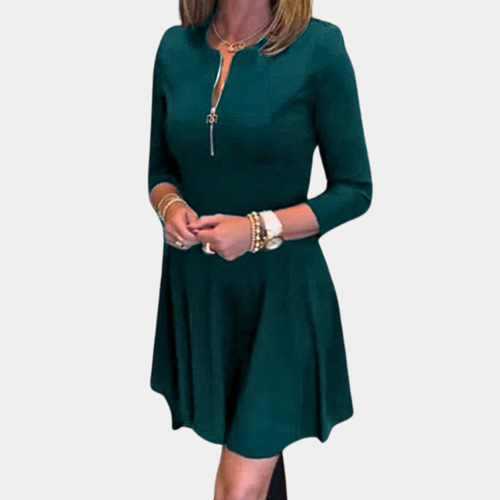 Casual Knee Length Women's A Line Dress