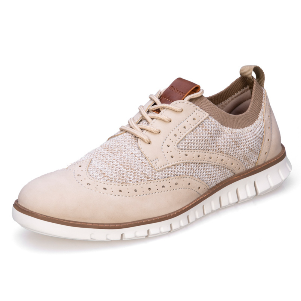 Comfy Men's Leather Lace Up Shoes
