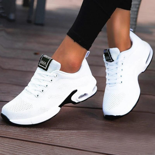 Women's Running Shoes - Lightweight Mesh - Cushioned Sole - Nocini