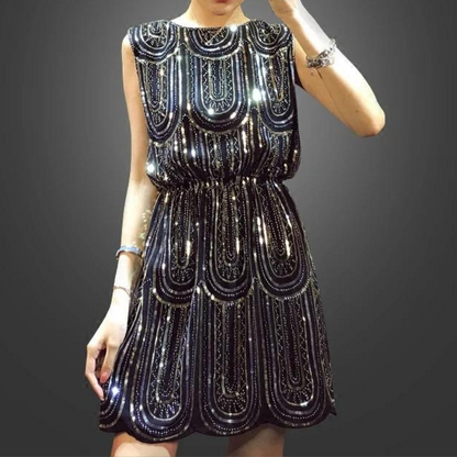 Sexy Short Sleeveless Party Dress