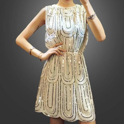 Sexy Short Sleeveless Party Dress